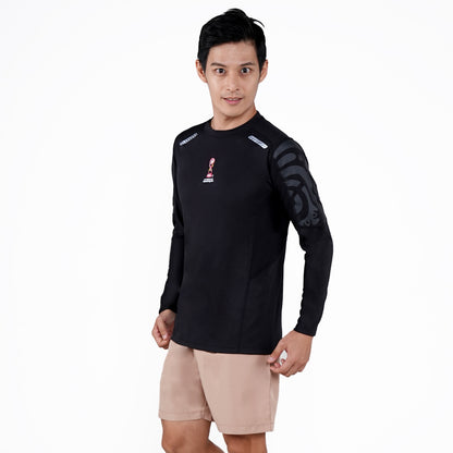 Juaraga FIFA U-17 World Cup Jersey Lengan Panjang - Pria Aeroflex - Hitam