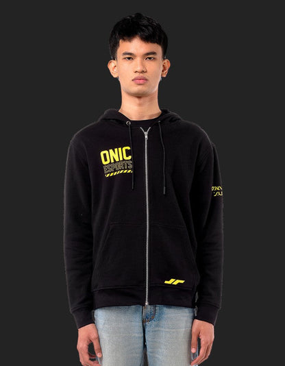 Juaraga ONIC Jaket Hoodie - Hitam juaraga.id