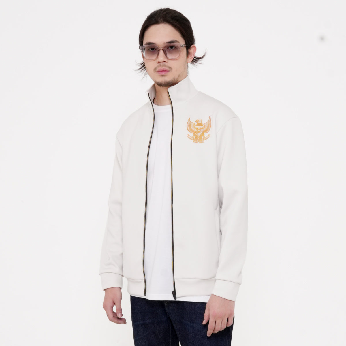 Juaraga Jaket Tracktop - Garuda Juara - Putih