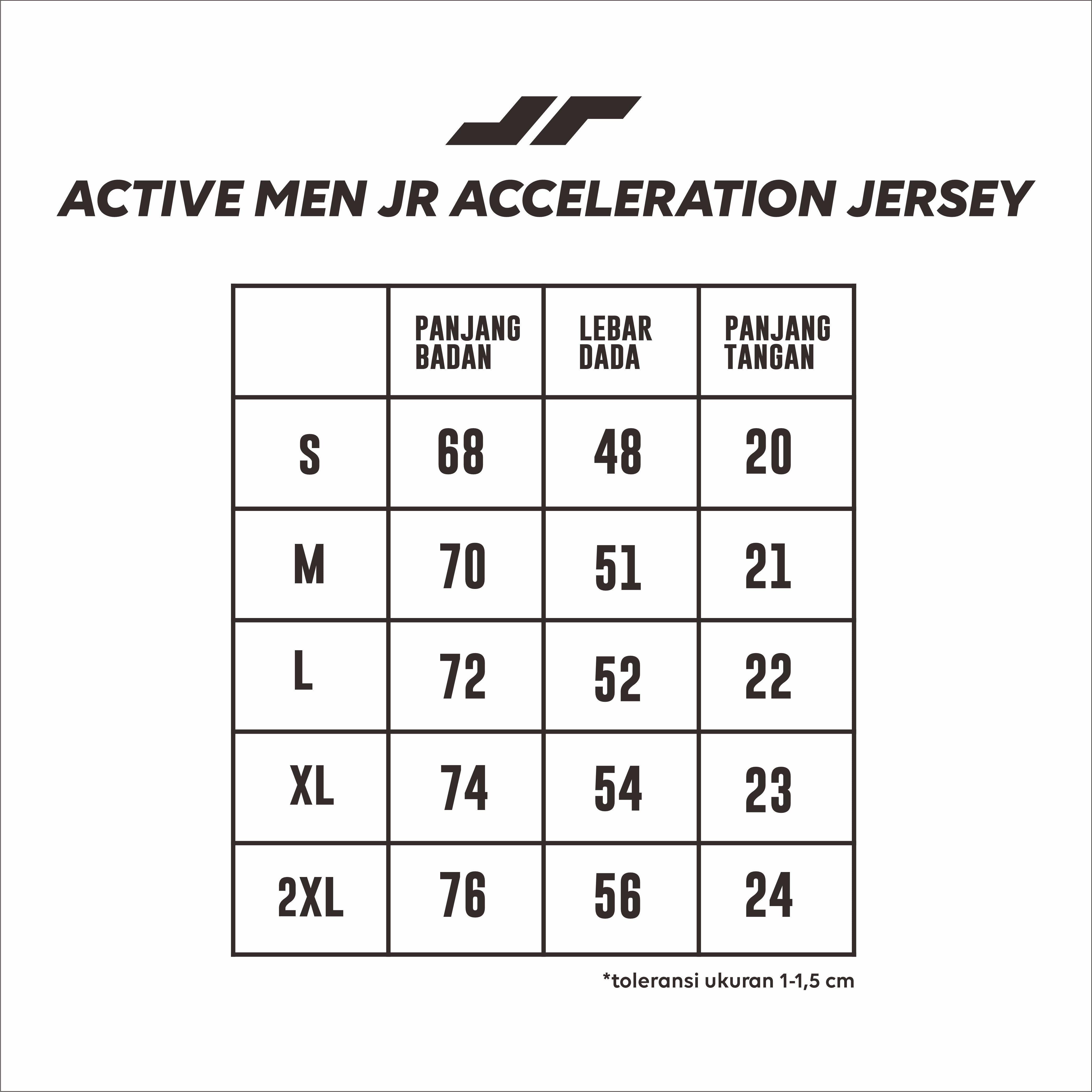Juaraga Jersey Sport - Pria JR Acceleration - Biru