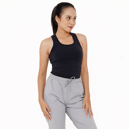 Juaraga Tank Top - Wanita JR Slim - Hitam