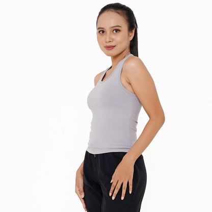 Juaraga Tank Top - Wanita JR Slim - Abu