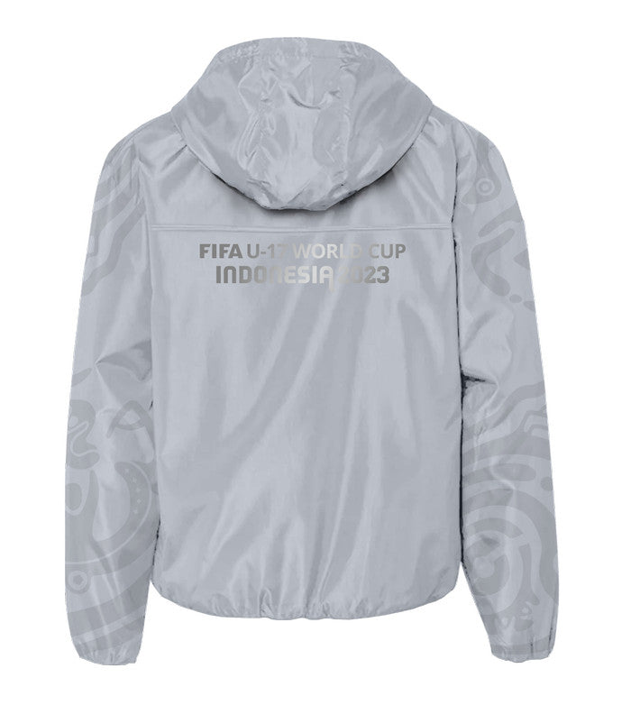 Juaraga FIFA U-17 World Cup Jaket Windbreaker - Pria Score - Abu