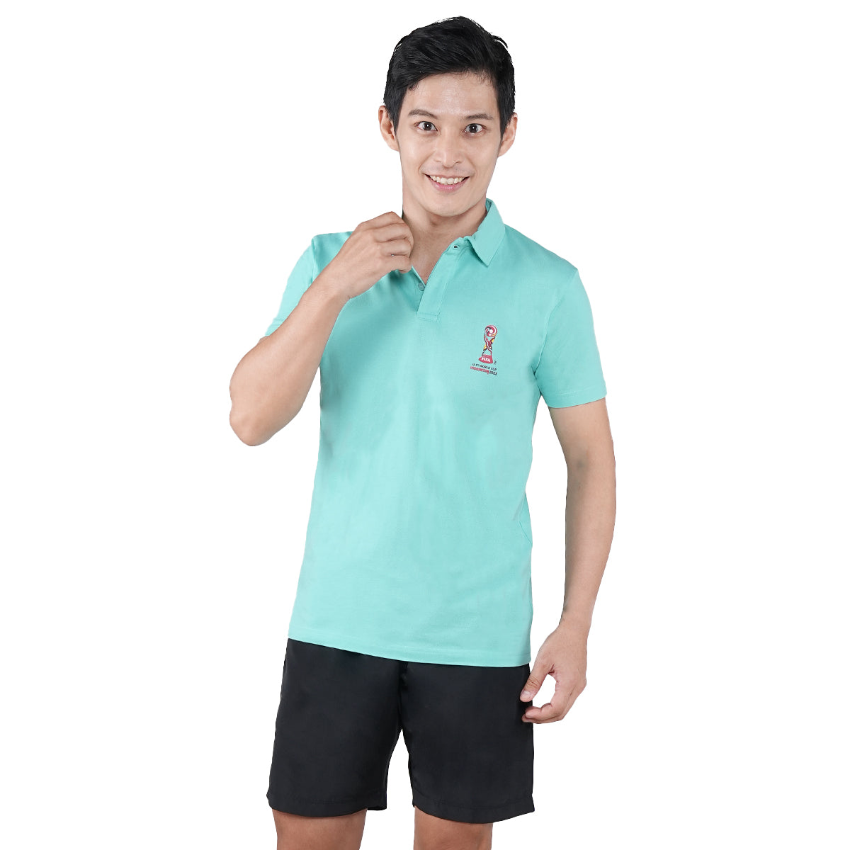 Juaraga FIFA U-17 World Cup Polo Shirt - Pria Rise - Hijau Teal