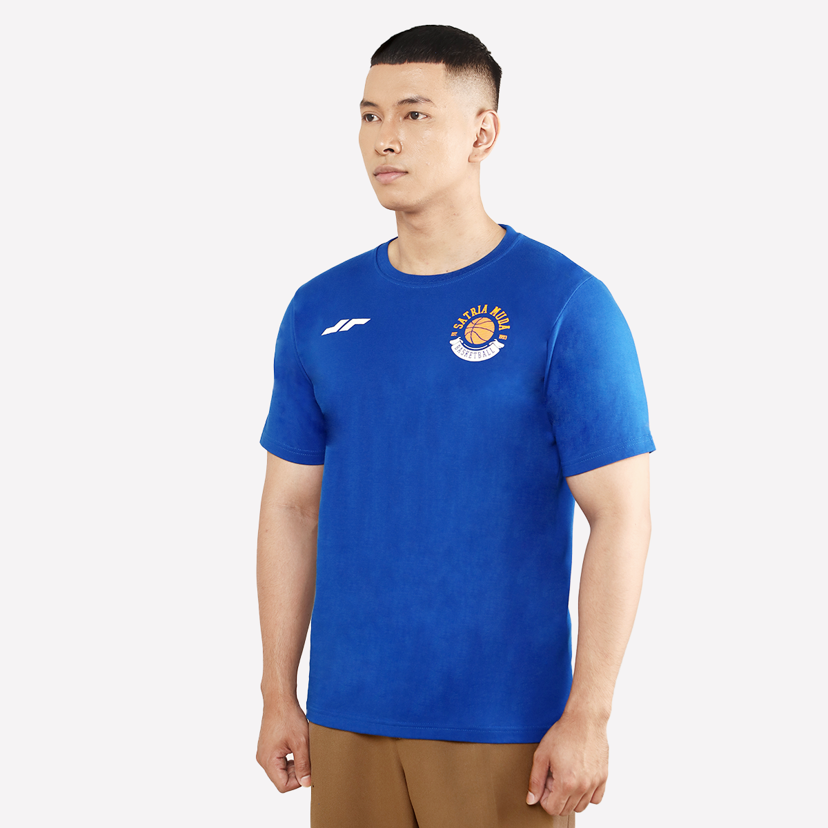 Juaraga Satria Muda T-Shirt - Net Hoops - Biru