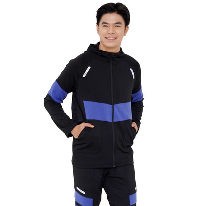 Juaraga Jaket Sport - Pria JR Performance - Hitam