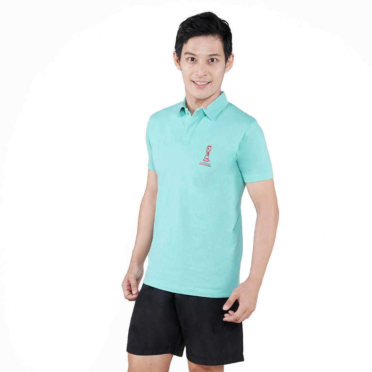 Juaraga FIFA U-17 World Cup Polo Shirt - Pria Rise - Hijau Teal