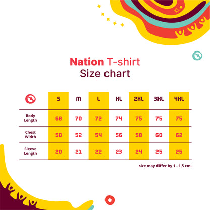 Juaraga FIFA U-17 World Cup T-Shirt - Pria Nation - Kuning