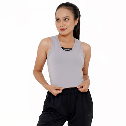 Tank top Wanita Breathe Abu