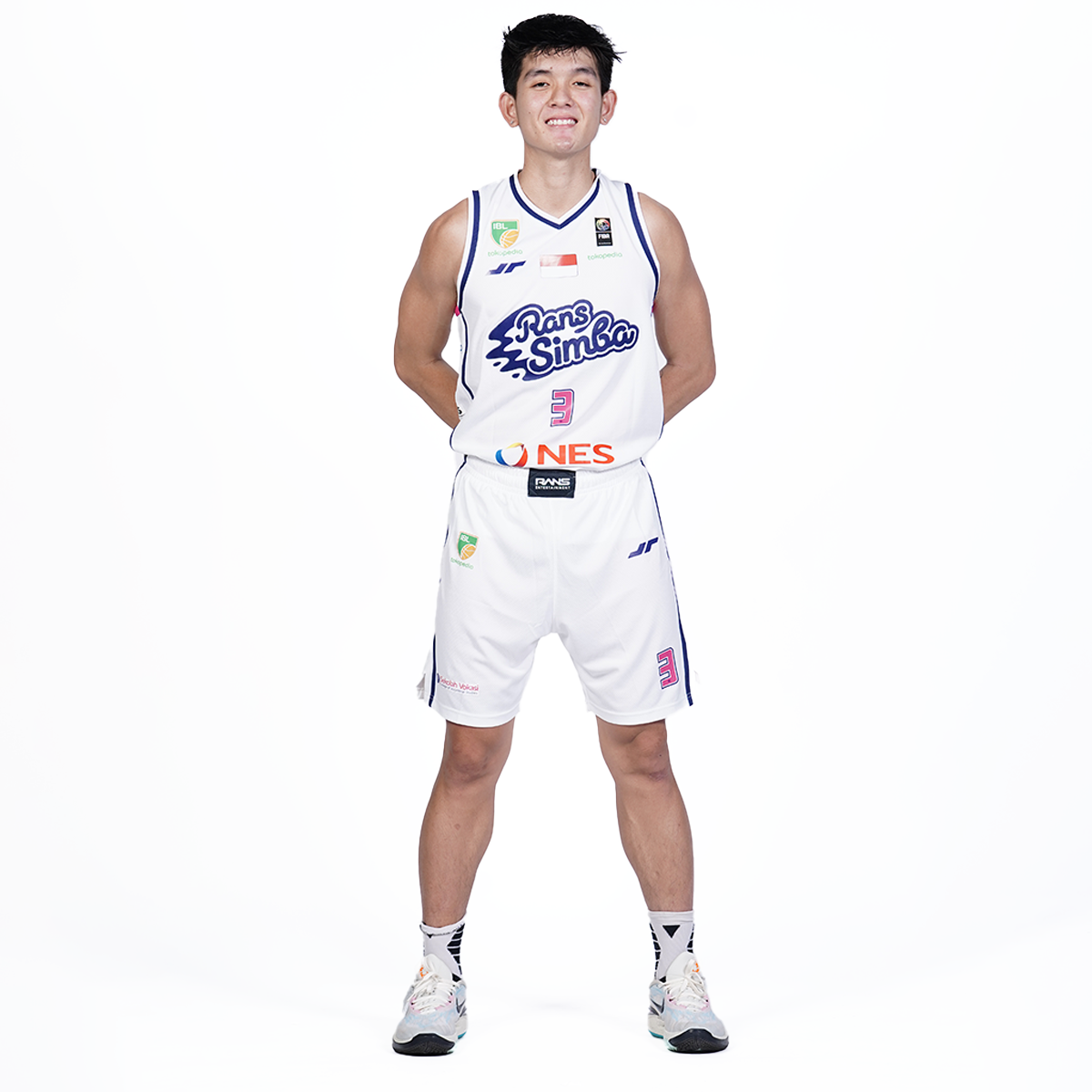 Juaraga RANS Simba Jersey Basket - Match Away 2024 - Putih