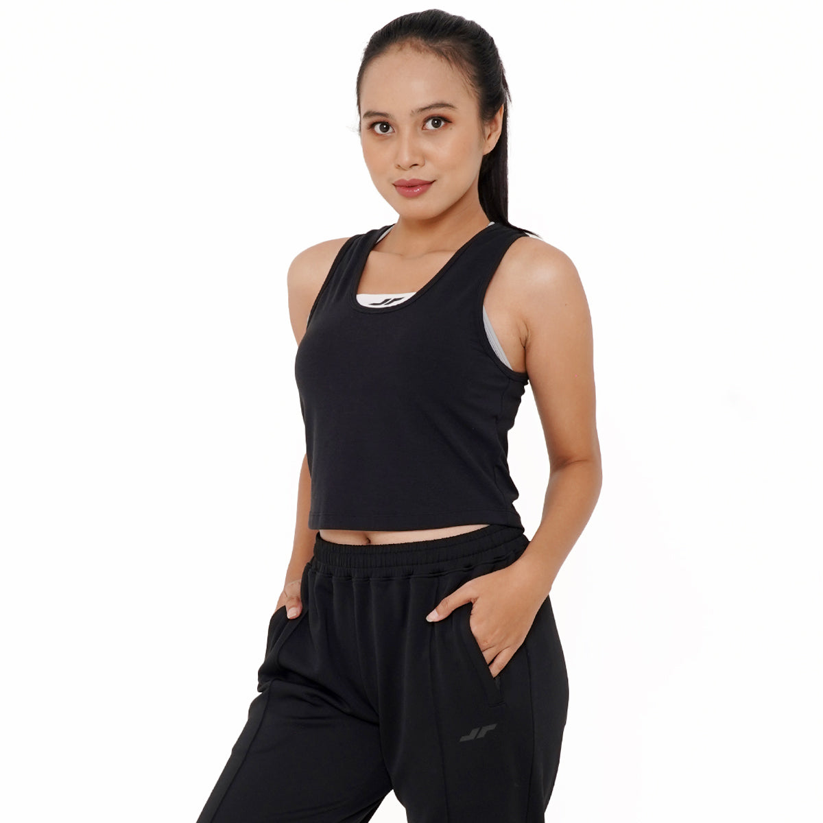 Tank top Wanita Breathe Hitam