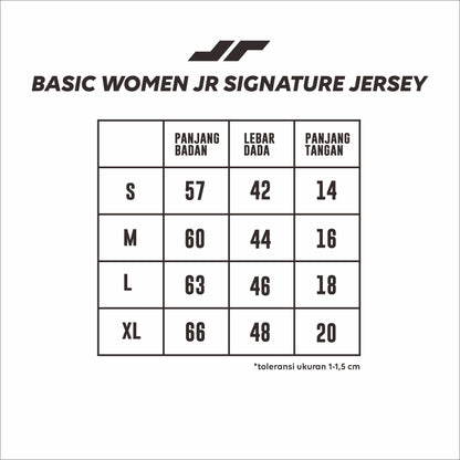 Juaraga Jersey Casual - Wanita JR Signature - Abu