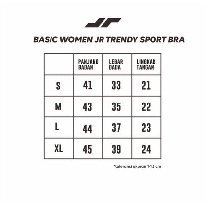 Juaraga Sport Bra - Wanita JR Trendy - Navy