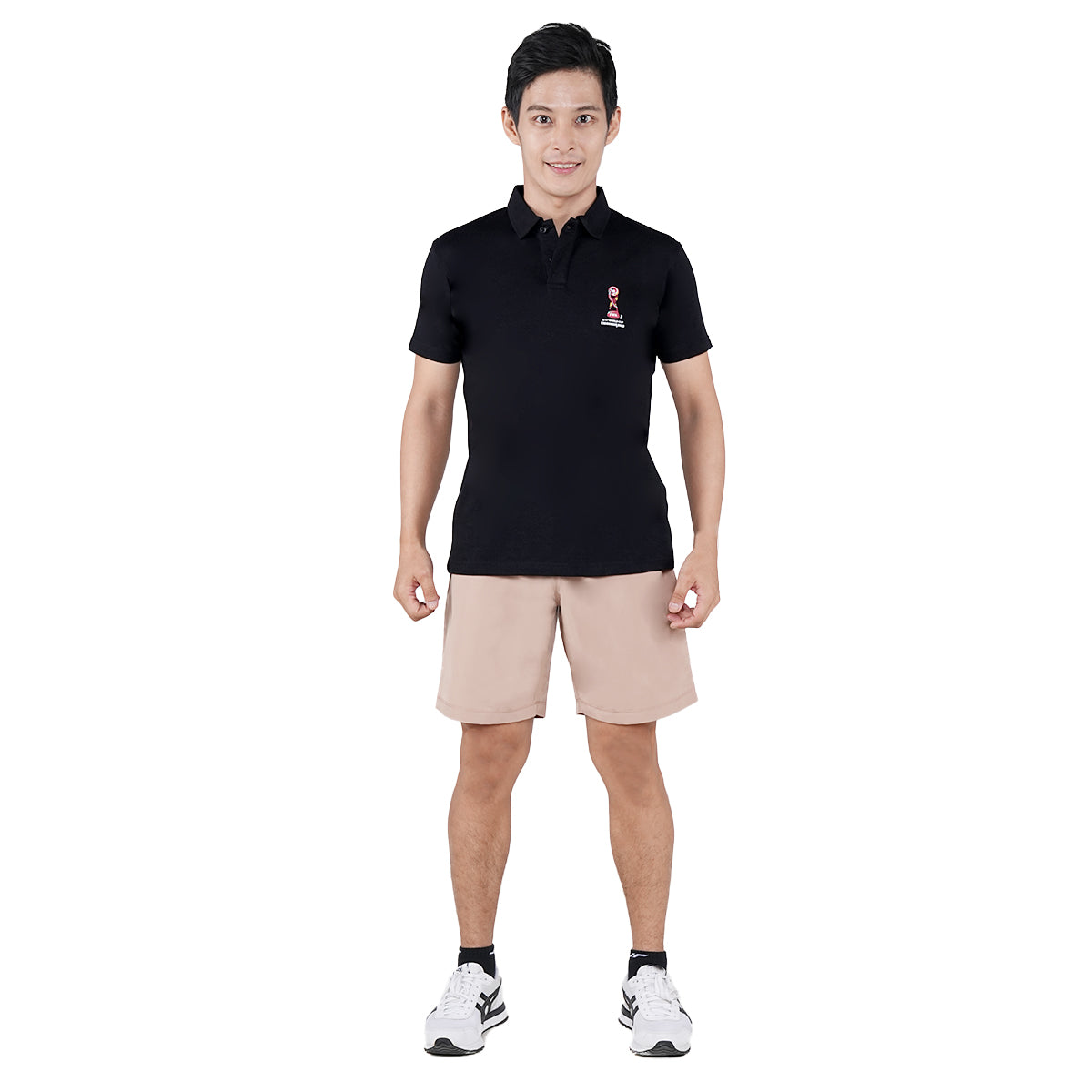 Juaraga FIFA U-17 World Cup Polo Shirt - Pria Rise - Hitam