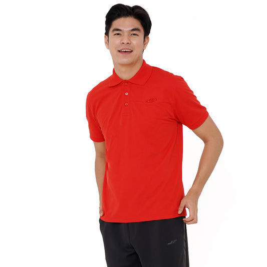 Polo Shirt Pria Signature Merah