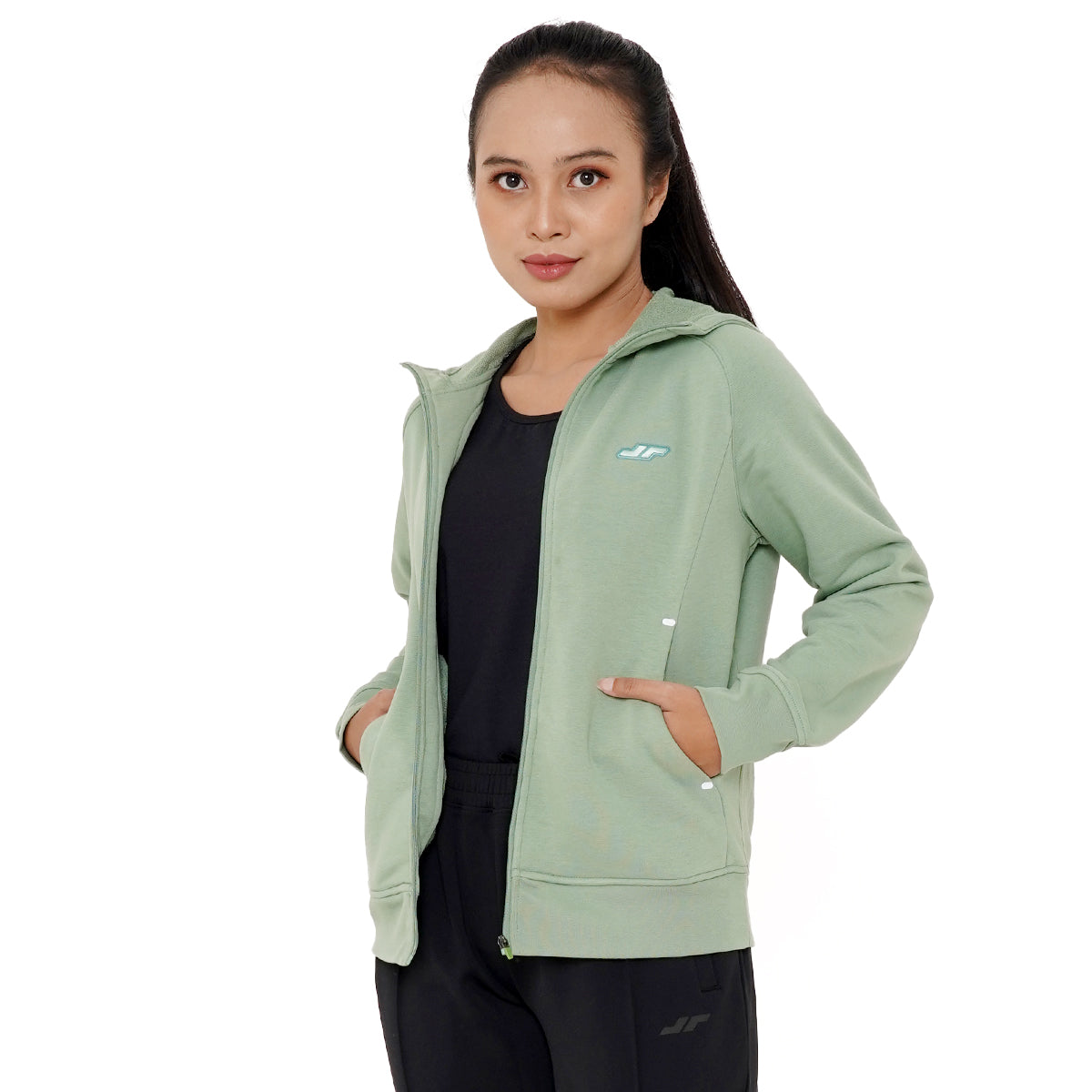 Jaket Casual Wanita Stylish Olive