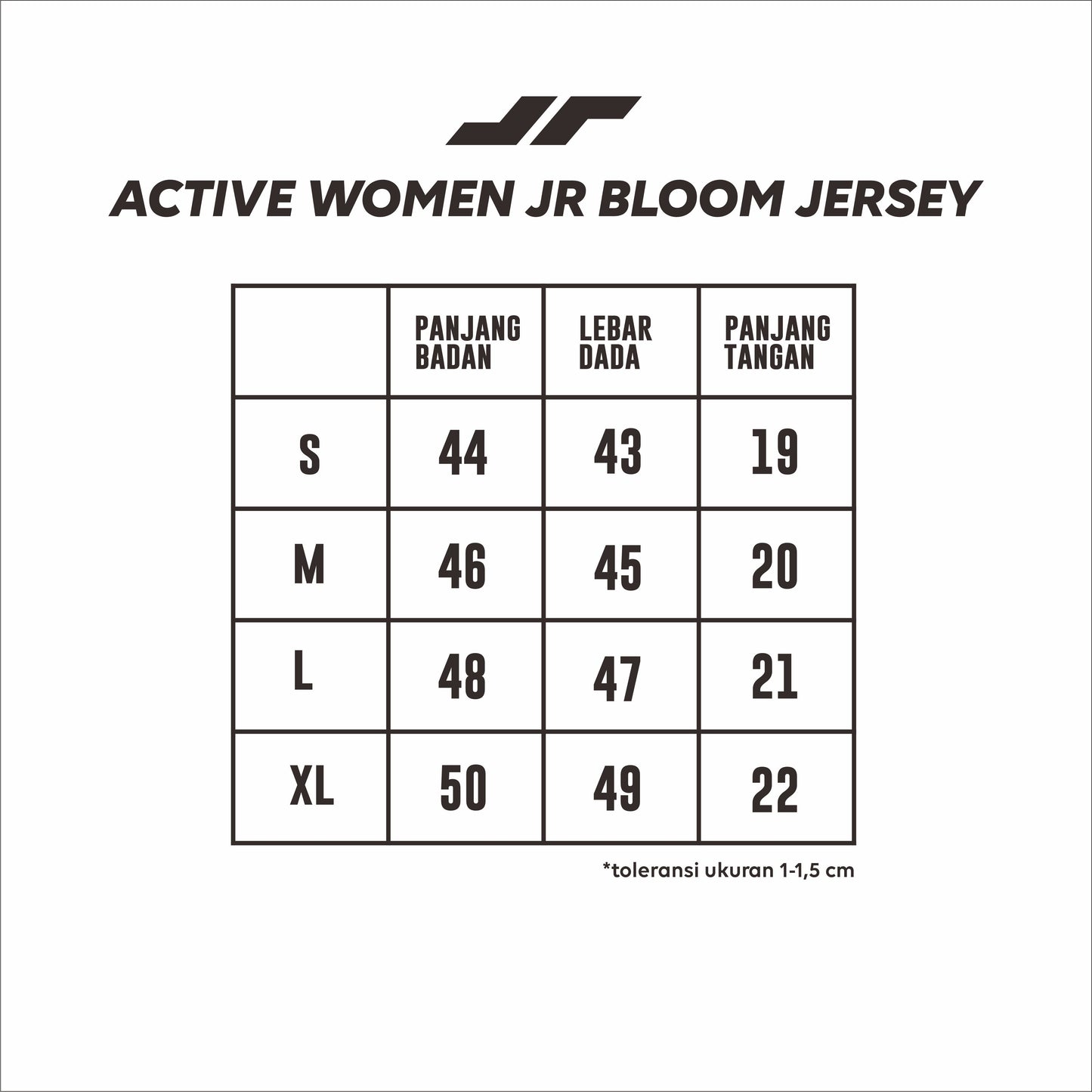 Juaraga Jersey Sport - Wanita JR Bloom - Baby Pink