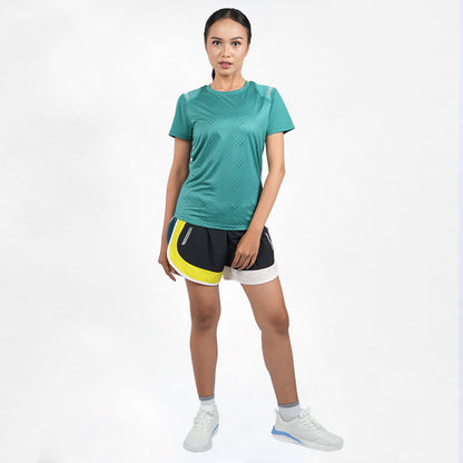 Juaraga Jersey Sport - Wanita JR Running - Hijau Teal