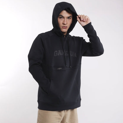 Juaraga Sweater Hoodie - JR Game On - Hitam