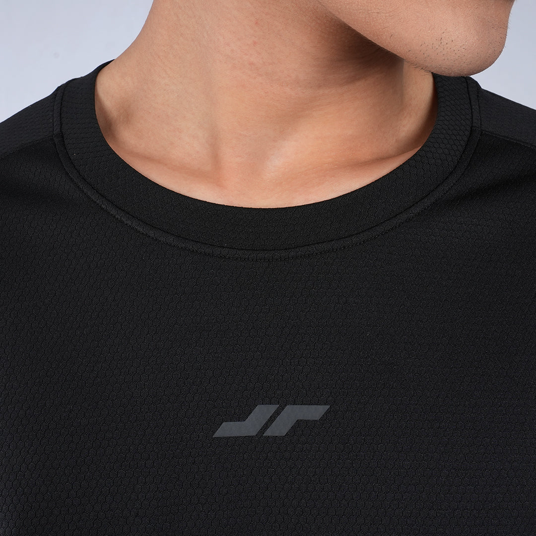 Juaraga Jersey Casual - Pria JR Grind - Hitam