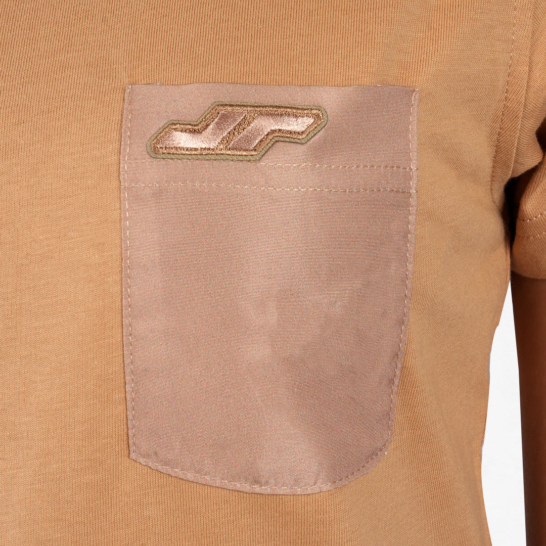 Juaraga T-Shirt - Wanita JR Prime Pocket Tee - Coklat