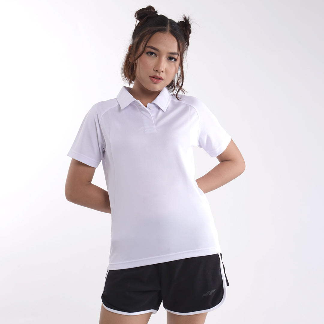 Polo Shirt Wanita Dynamic Putih