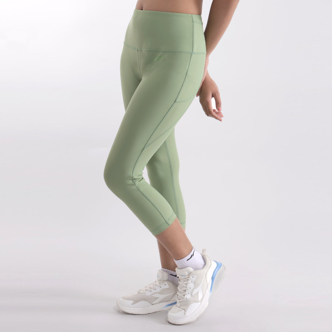 Celana Legging Wanita Swift Hijau Olive