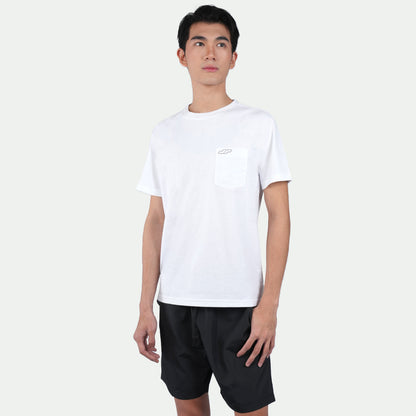 Juaraga T-Shirt - Pria JR Prime Pocket Tee - Putih