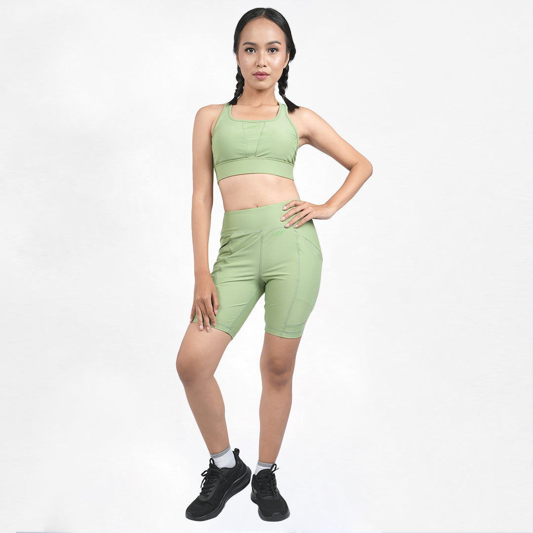 Juaraga Celana Legging - Wanita JR Trail - Hijau Olive