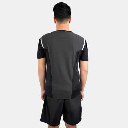 Juaraga Jersey Sport - Pria JR Running - Hitam