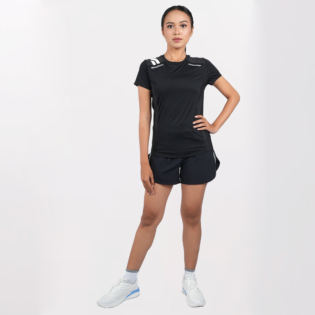 Juaraga Jersey Sport - Wanita JR Force - Hitam