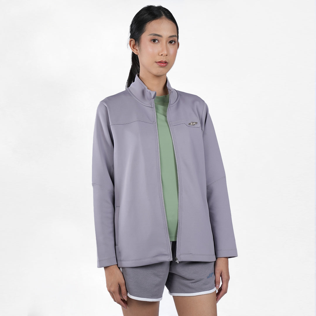 Jaket Casual Wanita Signature Grey