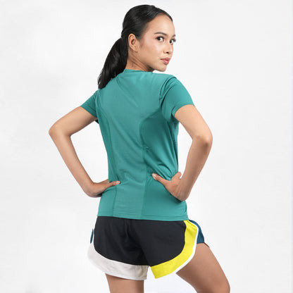 Juaraga Jersey Sport - Wanita JR Running - Hijau Teal