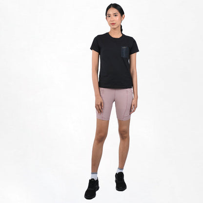 Juaraga T-Shirt - Wanita JR Prime Pocket Tee - Hitam