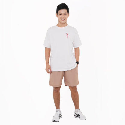 Juaraga T-Shirt - Pria JR Essential Tee 1945 - Putih