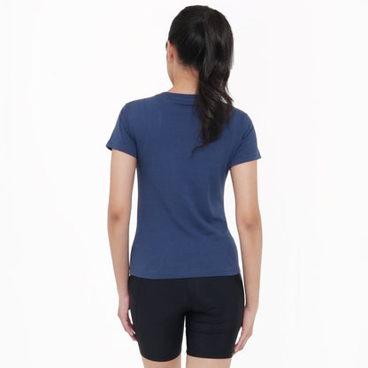 Juaraga T-Shirt - Wanita JR Essential Tee 1945 - Navy