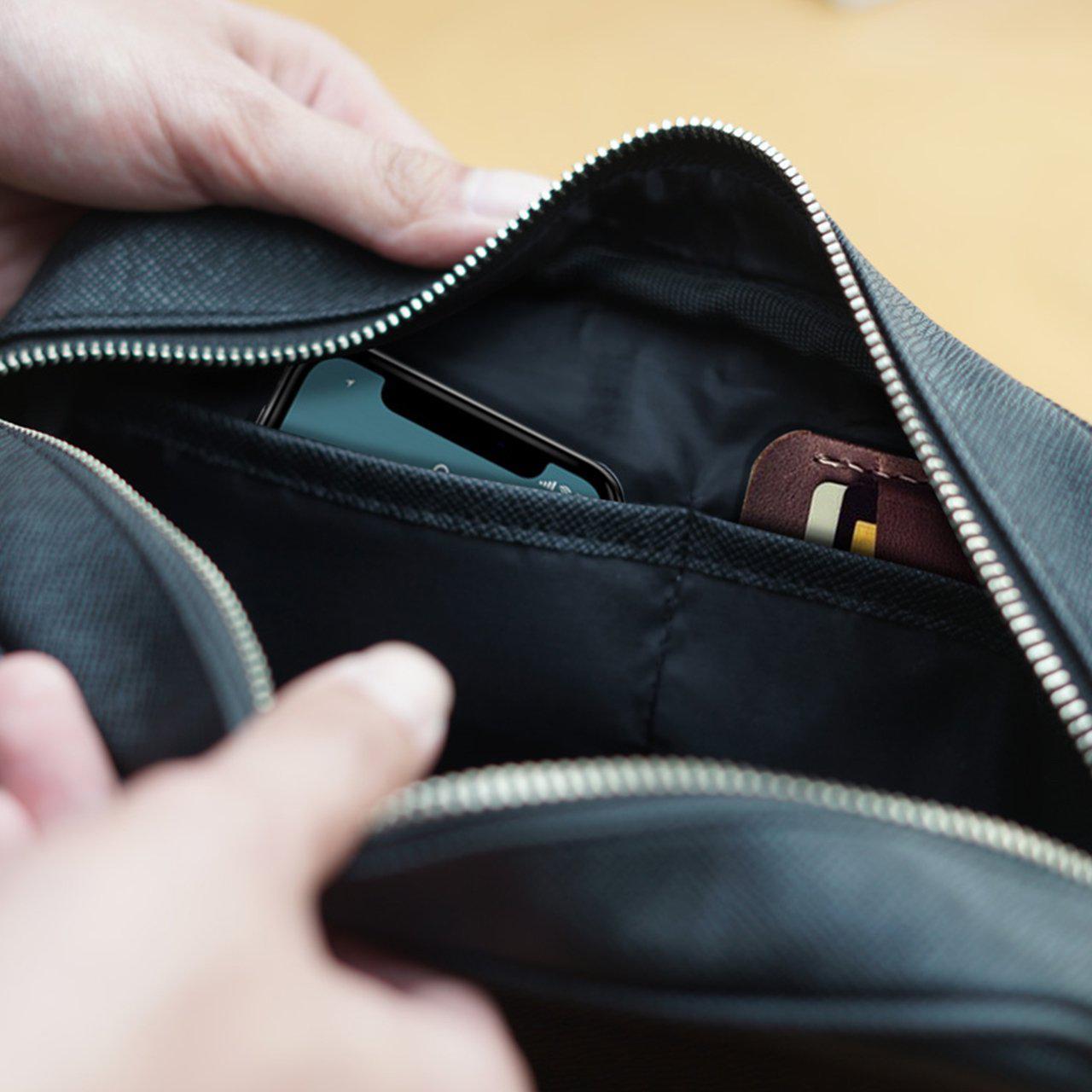 Juaraga Persija Pouch Bag - Hitam juaraga.id