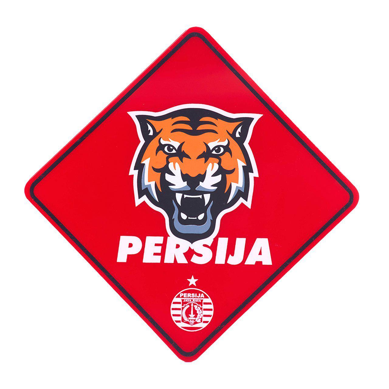 Juaraga Persija Sign Board Mobil Macan - Merah juaraga.id