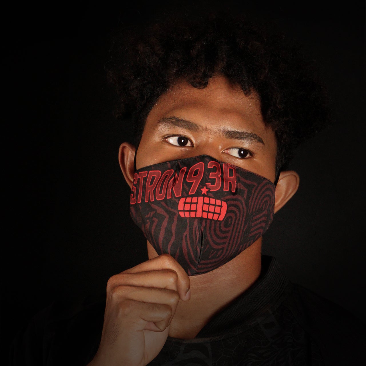 Juaraga Persija Masker - STRON93R - Hitam juaraga.id