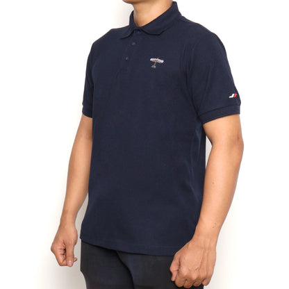 Juaraga Polo Shirt - Plane - Navy juaraga.id