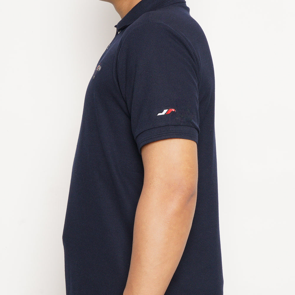 Juaraga Polo Shirt - Plane - Navy juaraga.id