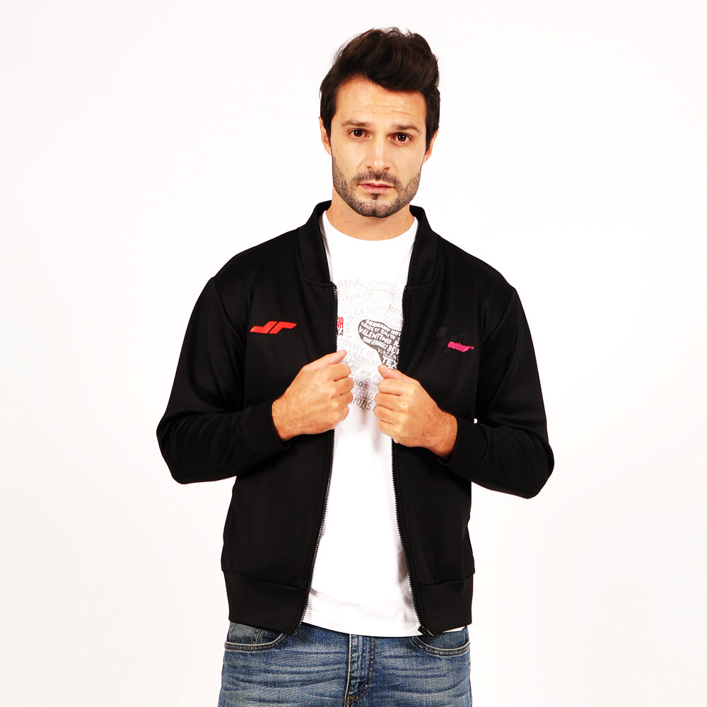Juaraga MotoGP Jaket Zipper - Obscurity - Hitam juaraga.id