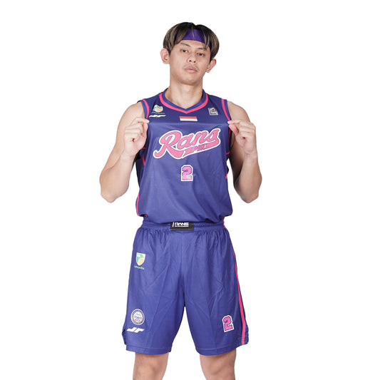 Juaraga Rans PIK Jersey Basket - Alternate Shine Brave 2023 - Ungu
