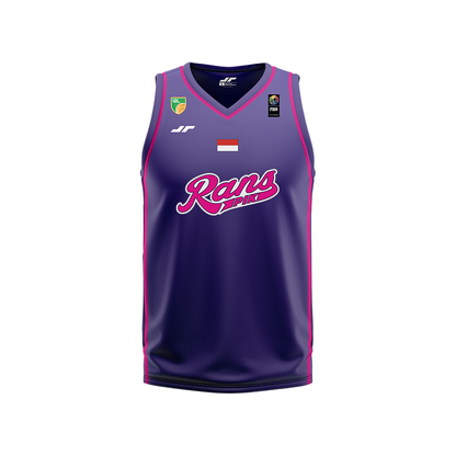 Juaraga Rans PIK Jersey Basket - Alternate Shine Brave 2023 - Ungu