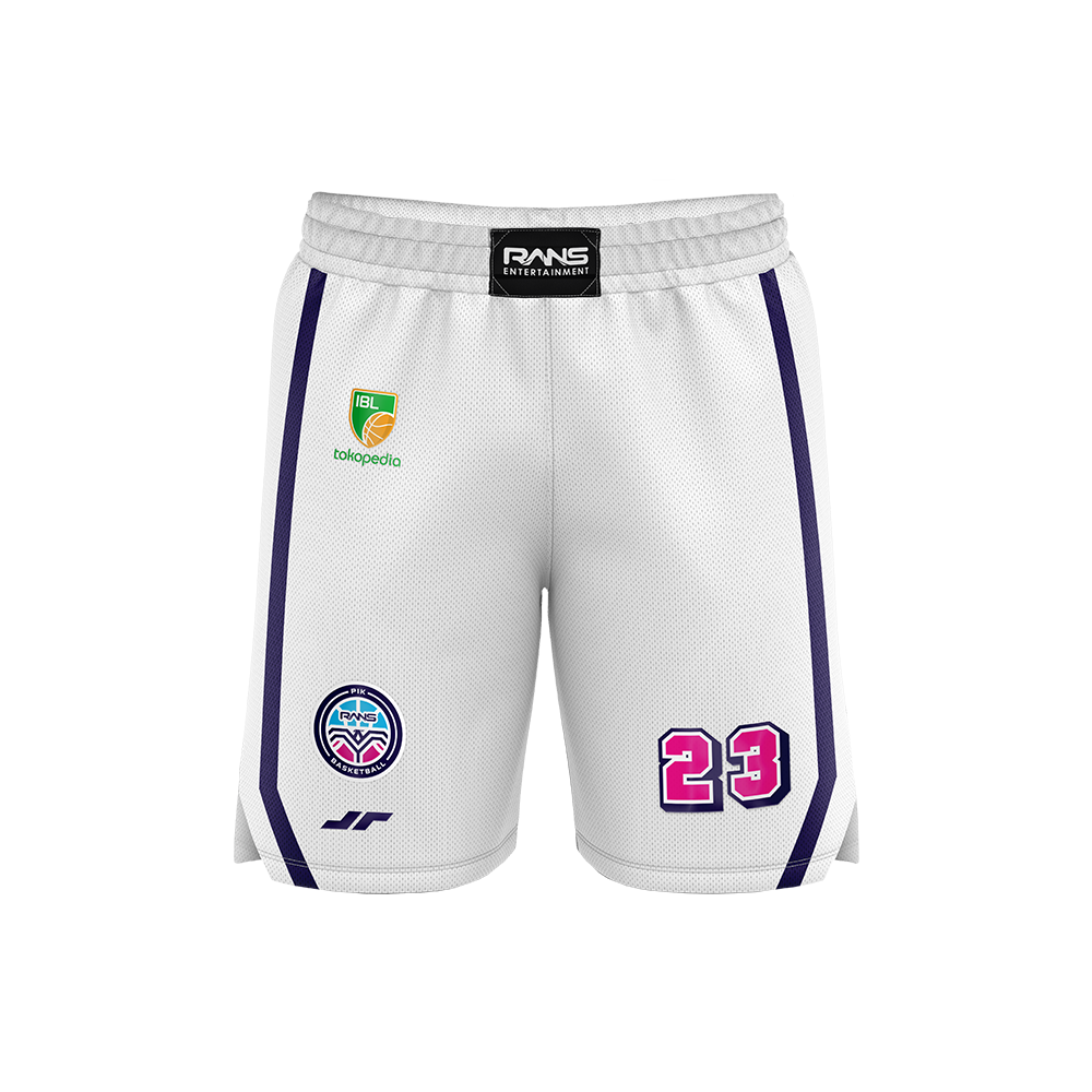 Juaraga RANS PIK Shorts Pants Basket - Home Brave Moon 2023 - Putih