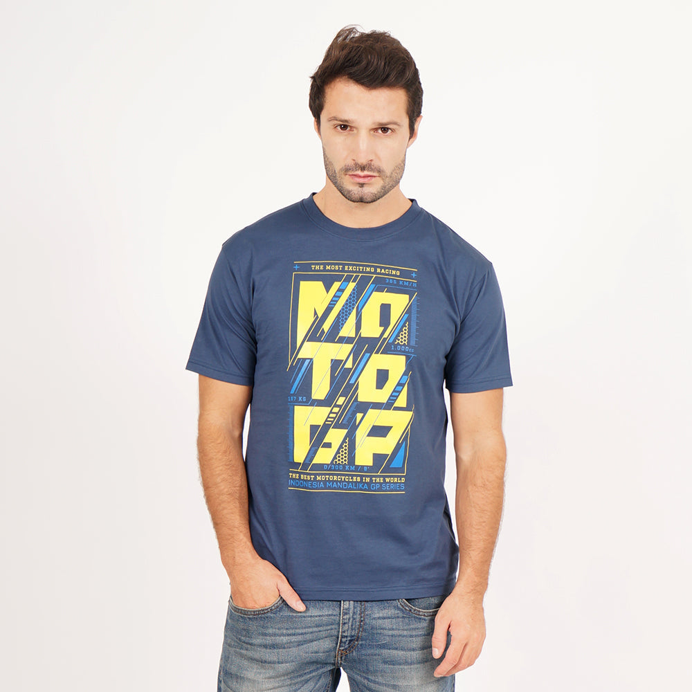 Juaraga MotoGP T-Shirt - Exciting Racing - Navy juaraga.id