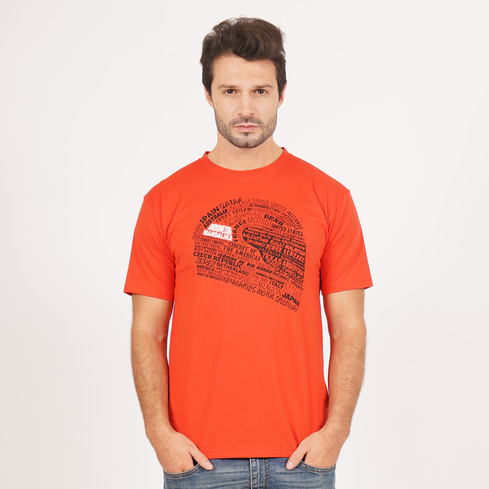 Juaraga MotoGP T-Shirt - The Circuits of MotoGP - Merah juaraga.id