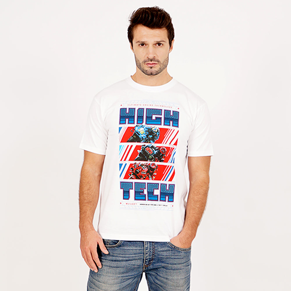 Juaraga MotoGP T-Shirt - Mandalika High Tech - Putih juaraga.id