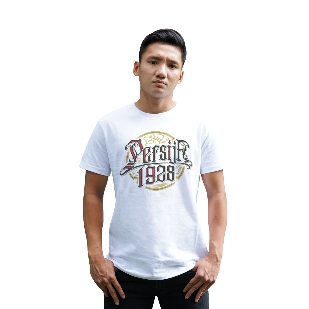 Juaraga Persija T-Shirt - 1928 Lebaran edition SS - Putih juaraga.id