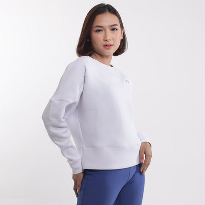 Juaraga Sweater Crewneck - Wanita JR Lite - Putih